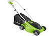 Газонокосилка электрическая Greenworks 1200Вт GLM1232 (33см)